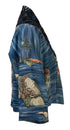 Short Blue Tiger Kimono